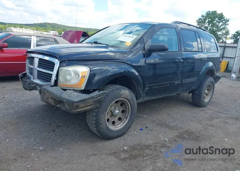 2005 Dodge Durango Slt from USA, damaged, VIN 1D4HB48N65F593326